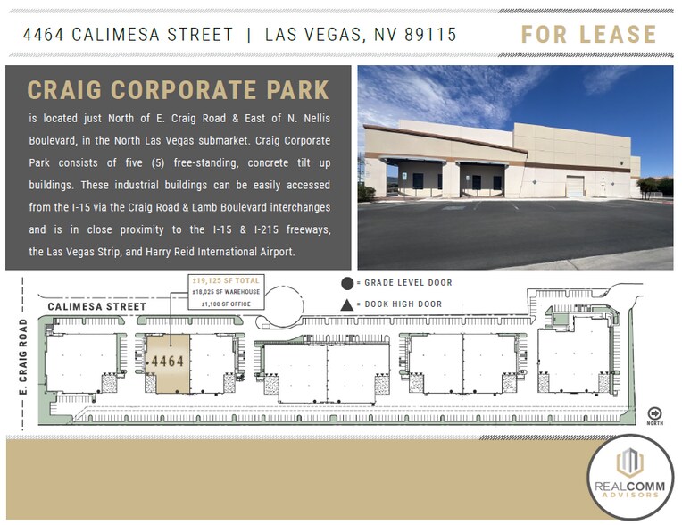 4464 Calimesa St, Las Vegas, NV à louer - Photo du bâtiment - Image 2 de 9