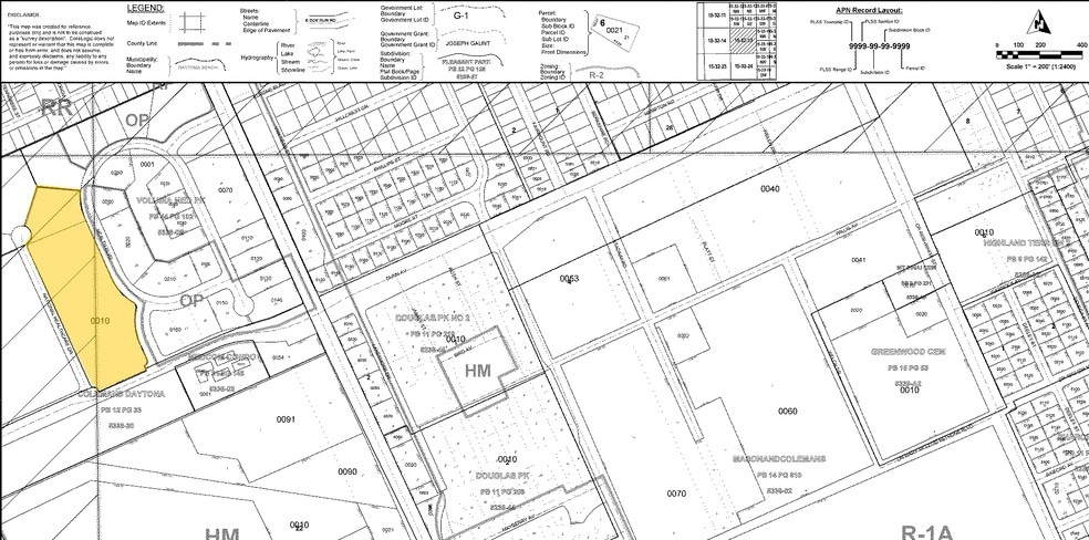 551 National Health Care Dr, Daytona Beach, FL à vendre - Plan cadastral - Image 2 de 22