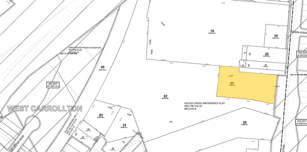 5335 Springboro Pike, Dayton, OH à louer - Plan cadastral - Image 3 de 3