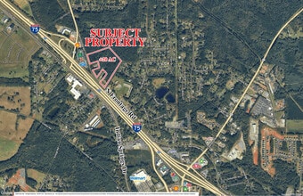 Frontage Road, Forsyth, GA - Aerial  map view