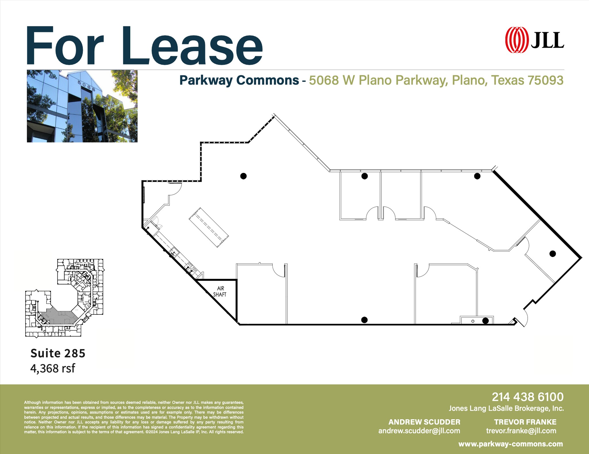 5068 W Plano Pky, Plano, TX for lease Floor Plan- Image 1 of 1