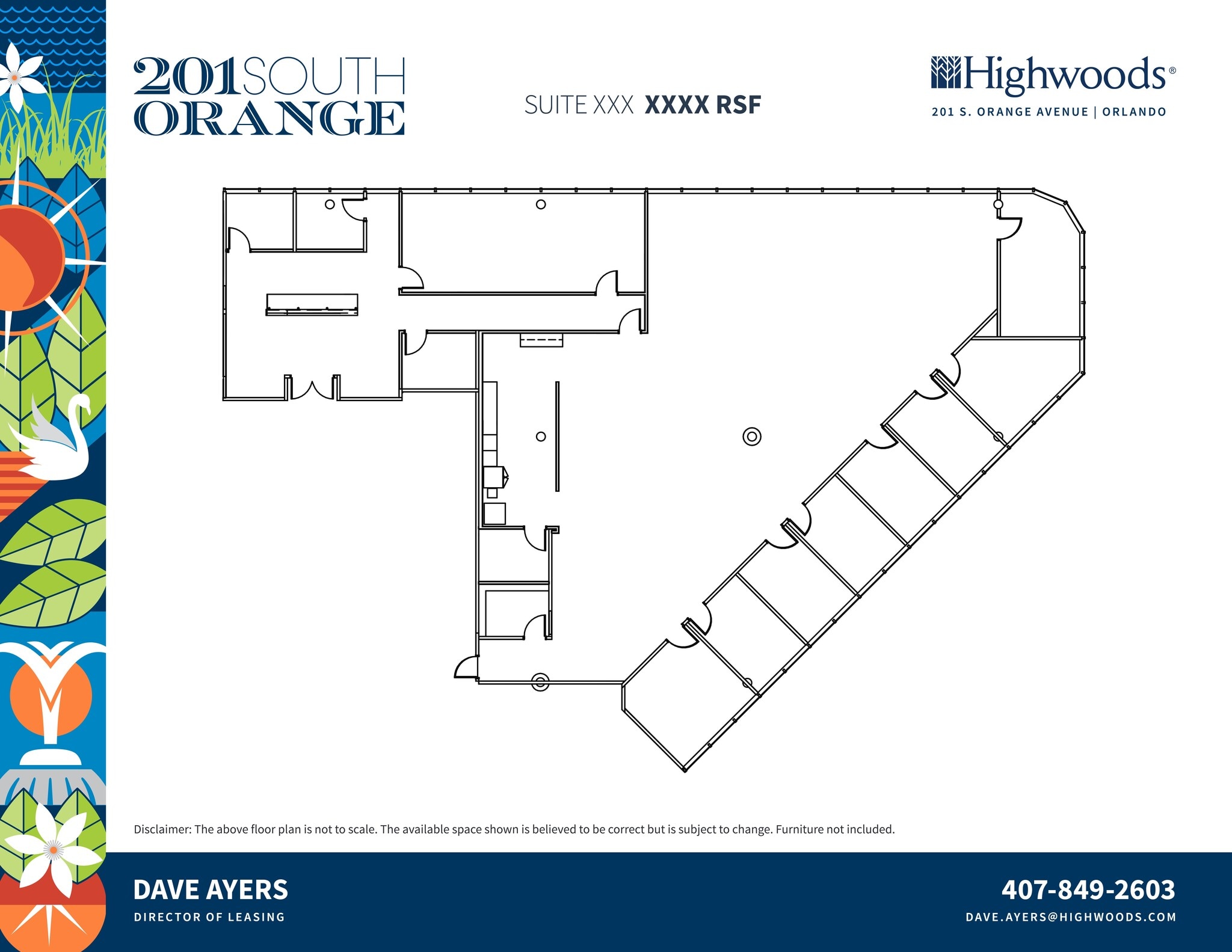 201 S Orange Ave, Orlando, FL for lease Site Plan- Image 1 of 1