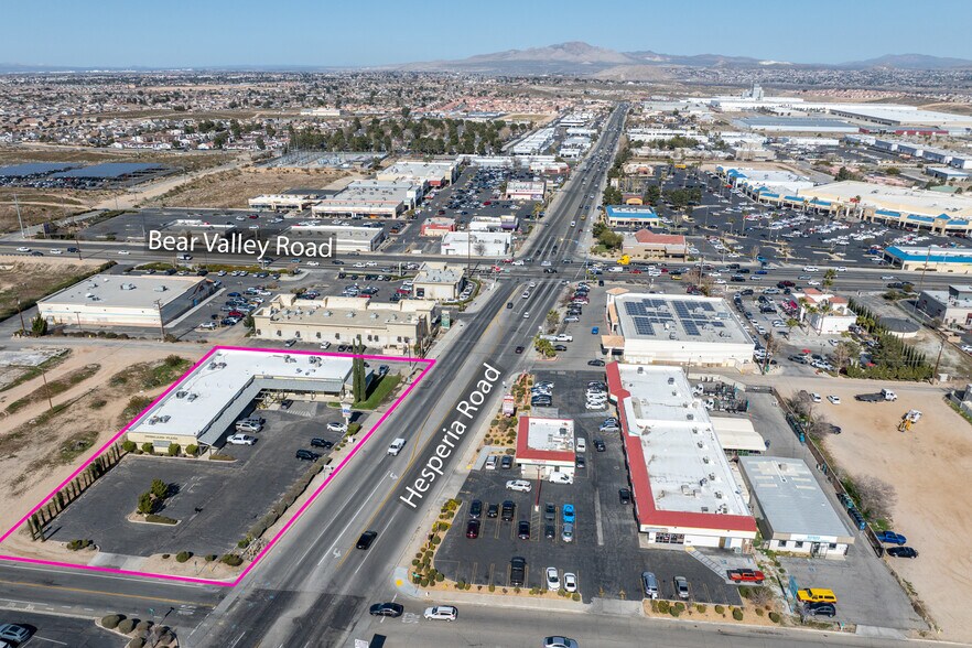 12052 Hesperia Rd, Hesperia, CA à louer - Aérien - Image 2 de 2