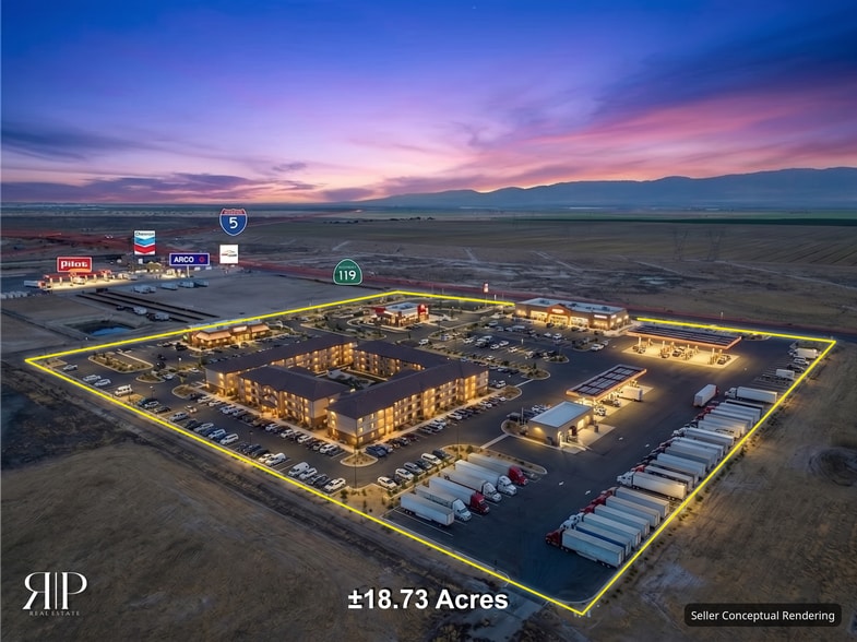 20638 Taft Hwy, Bakersfield, CA à vendre - Plan de site - Image 1 de 13