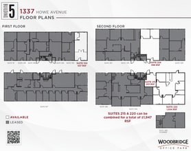 1321 Howe Ave, Sacramento, CA for lease Floor Plan- Image 1 of 1