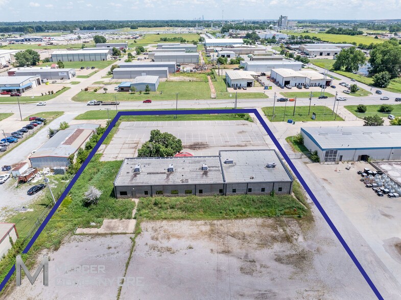 621 N Morgan Rd, Oklahoma City, OK for lease - Aerial - Image 3 of 6