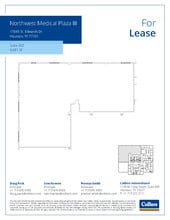 800 Peakwood Dr, Houston, TX for lease Floor Plan- Image 1 of 2