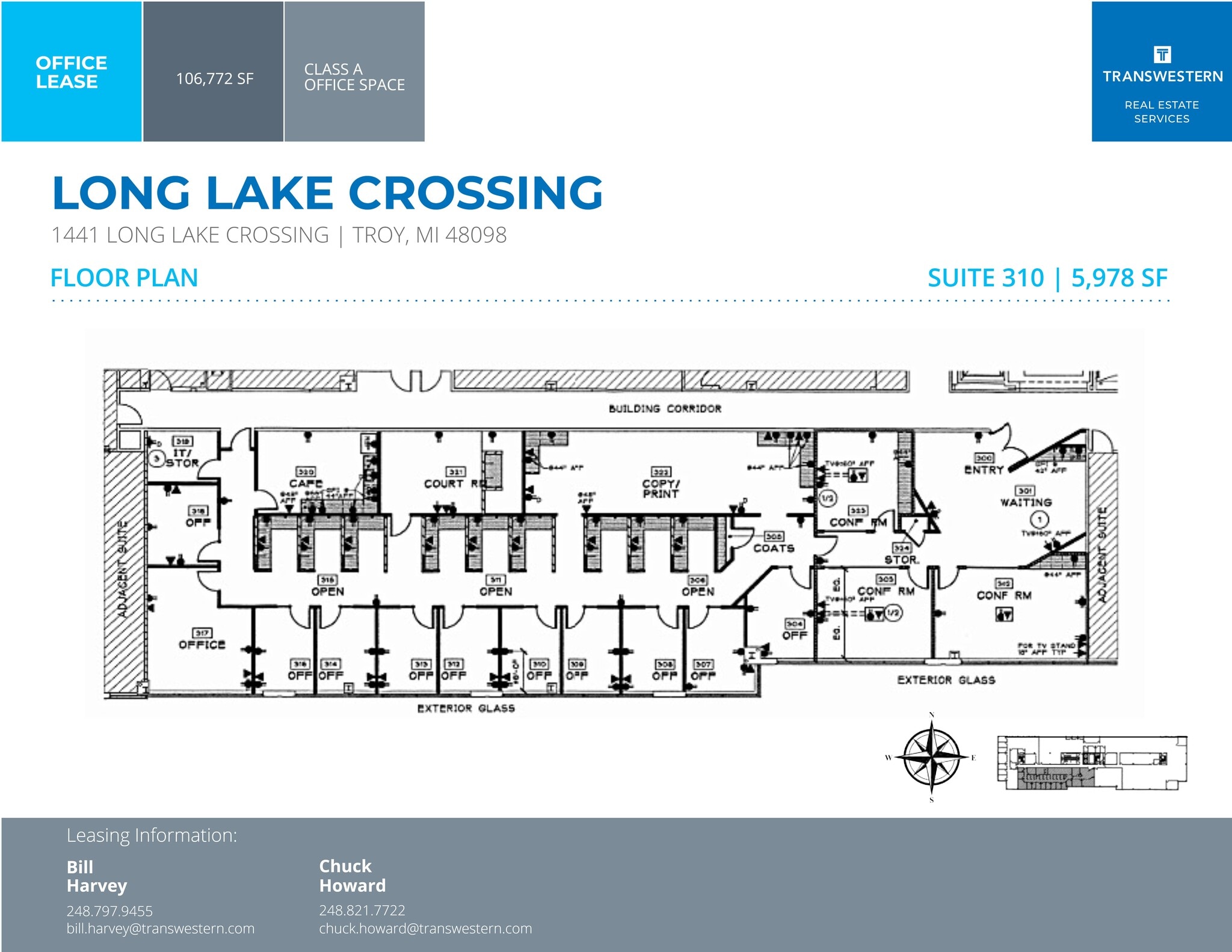 1441 W Long Lake Rd, Troy, MI for lease Site Plan- Image 1 of 1