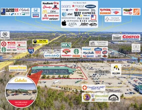 Cabela's, Scarborough, ME - AÉRIEN  Vue de la carte - Image1