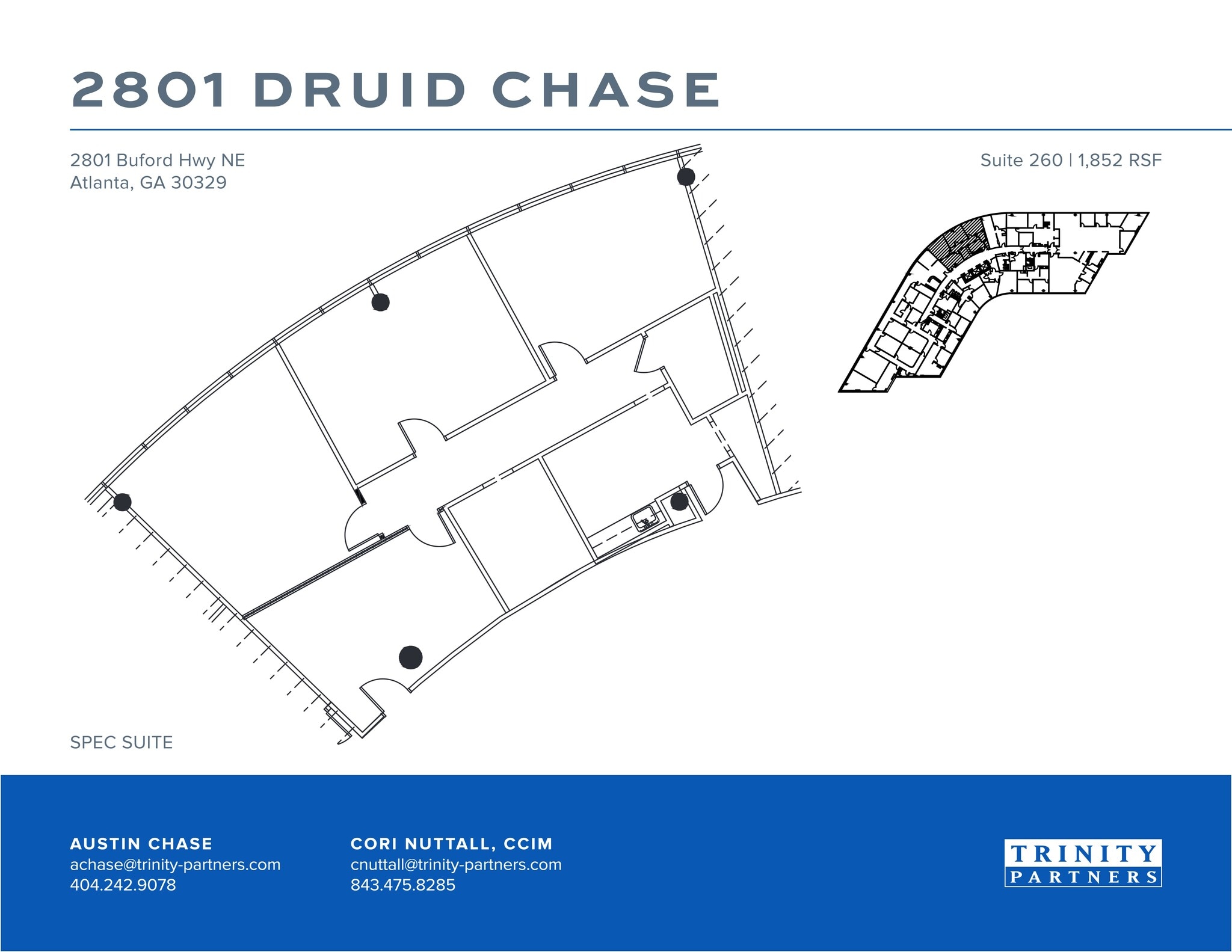 2801 Buford Hwy NE, Atlanta, GA for lease Site Plan- Image 1 of 1