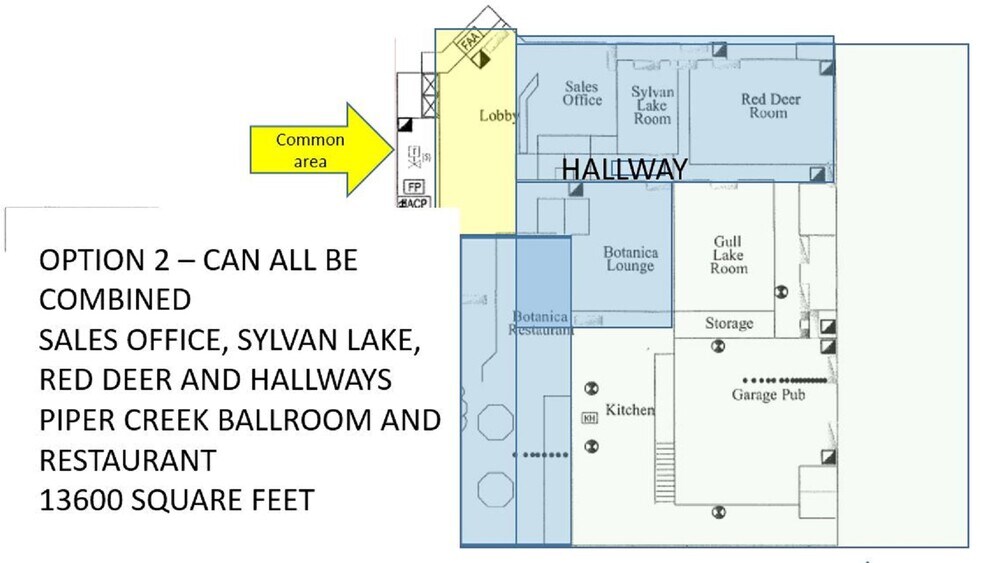 4311 49 Ave, Red Deer, AB for lease - Floor Plan - Image 2 of 4