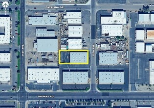 2910 N 30th Ave, Phoenix, AZ - AÉRIEN Vue de la carte