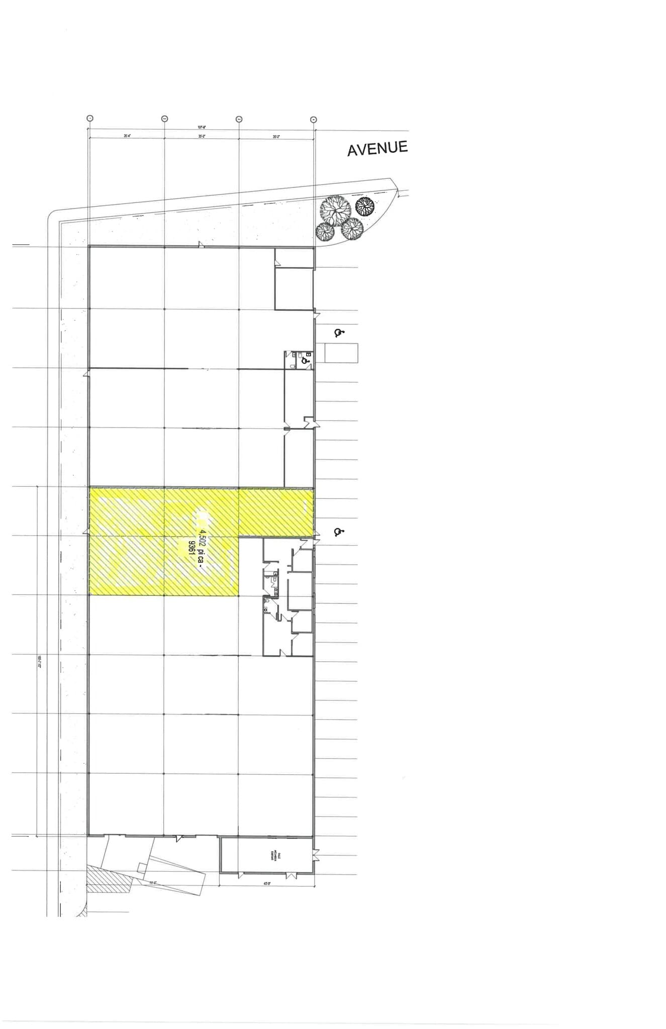9361 Rue Wanklyn, Montréal, QC for lease Site Plan- Image 1 of 1
