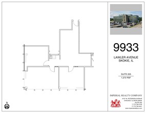 9933 Lawler Ave, Skokie, IL à louer Plan de site- Image 1 de 1