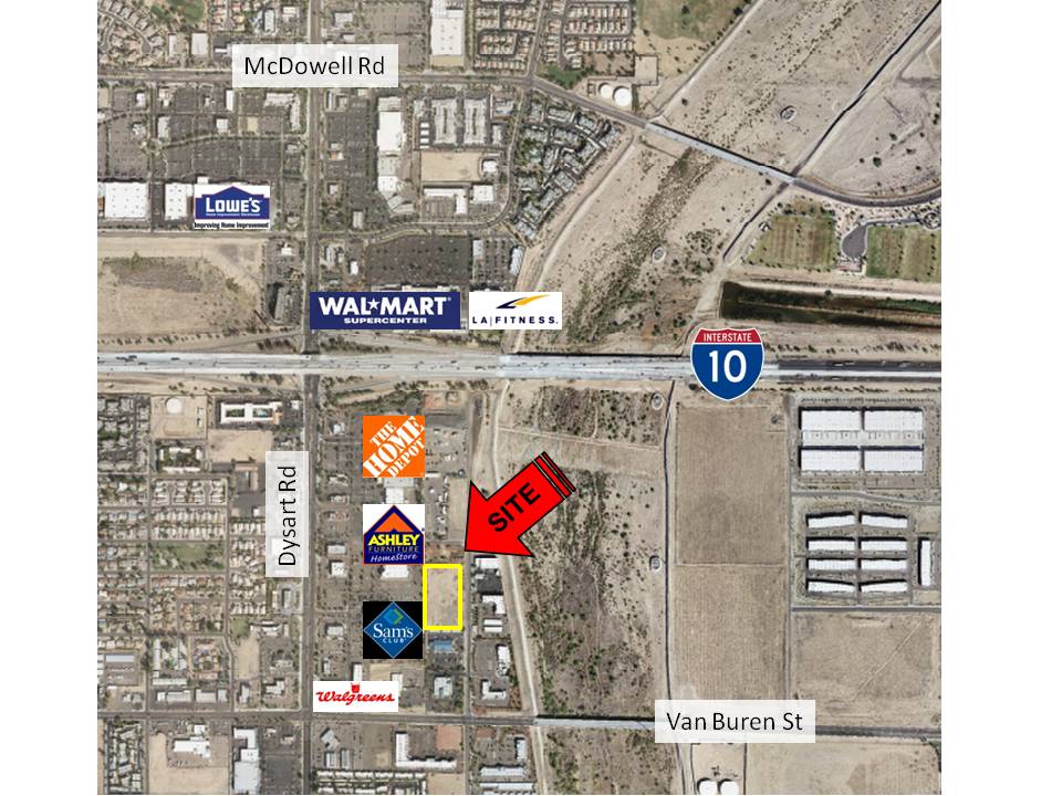 NW Van Buren St & Eliseo C Felix Jr Way, Avondale, AZ for sale Building Photo- Image 1 of 1