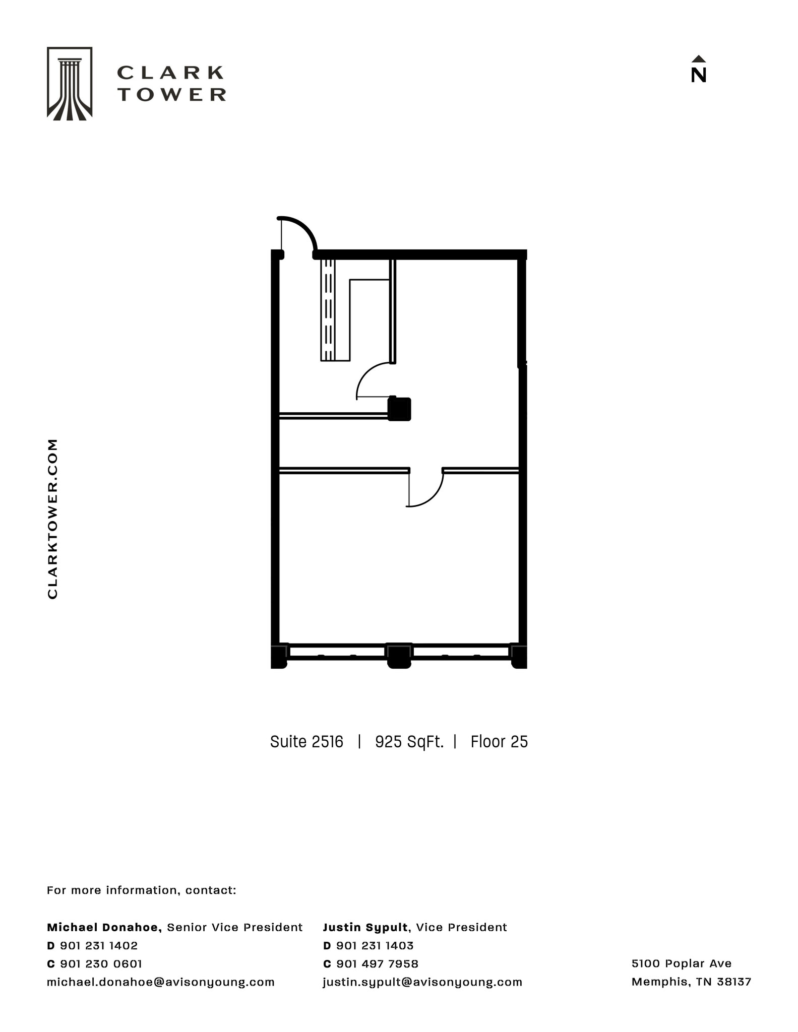 5100 Poplar Ave, Memphis, TN for lease Site Plan- Image 1 of 1