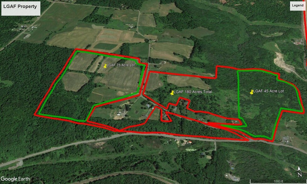 Sawmill Hill Rd, Stillwater, NY for sale - Aerial - Image 2 of 4