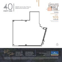 4041 N Central Ave, Phoenix, AZ for lease Floor Plan- Image 1 of 1