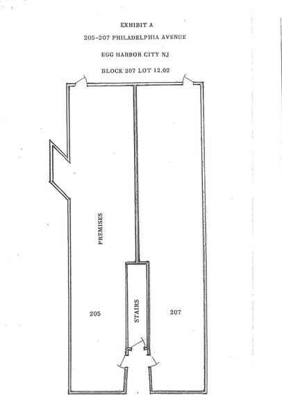 205-207 Philadelphia Ave, Egg Harbor City, NJ à vendre - Plan d’étage - Image 3 de 49