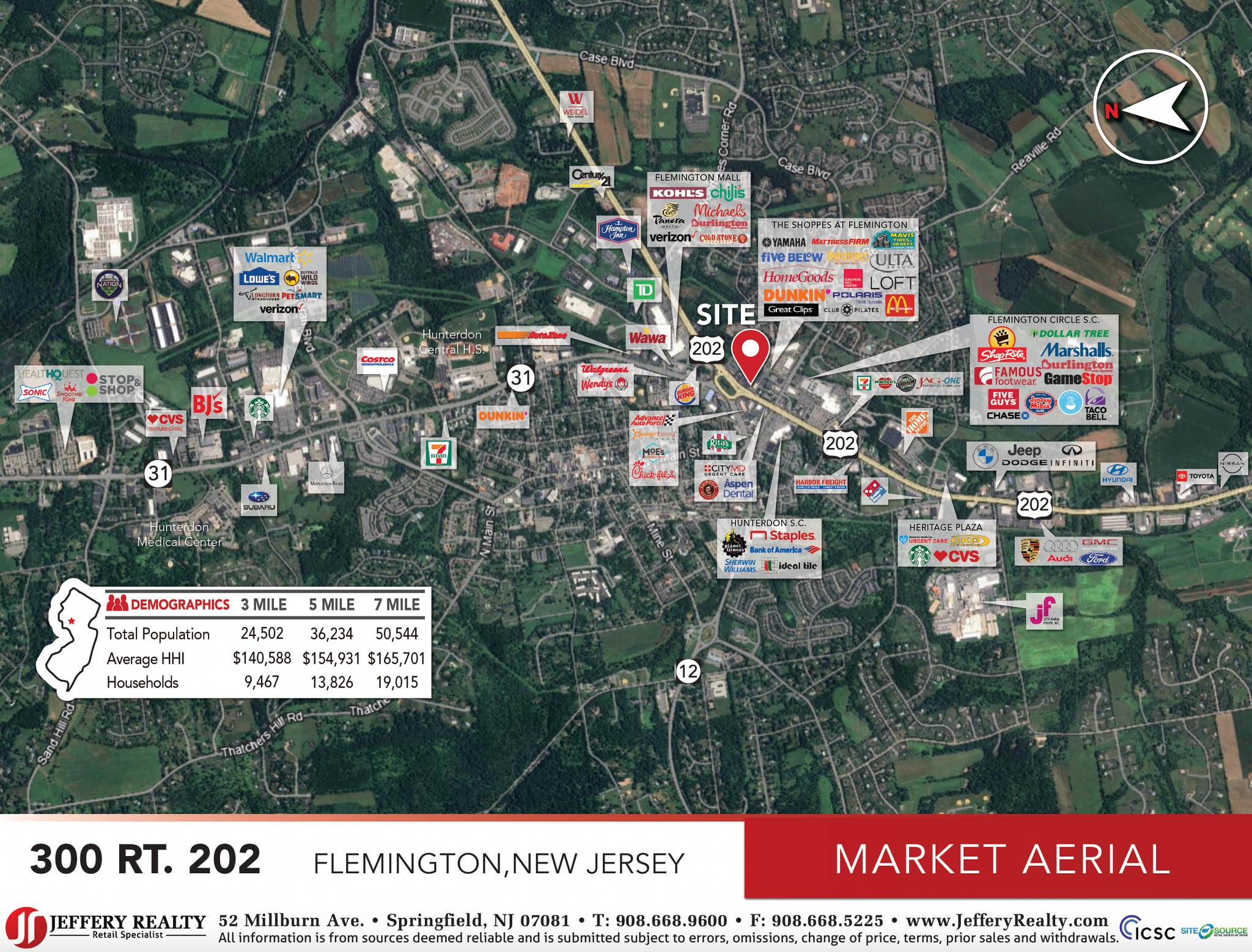 298-300 Route 202, Flemington, NJ for lease Primary Photo- Image 1 of 4