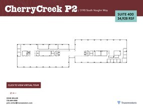 3131 S Vaughn Way, Aurora, CO for lease Site Plan- Image 2 of 2