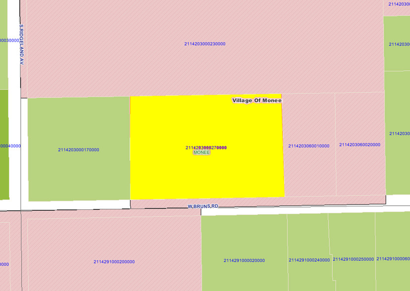 6320 W Bruns Rd, Monee, IL à louer - Plan cadastral - Image 2 de 21