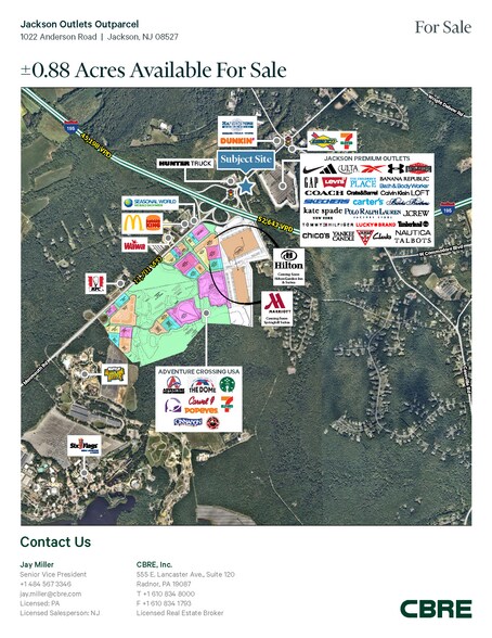 1022 Anderson Rd, Jackson, NJ à vendre - Aérien - Image 1 de 4