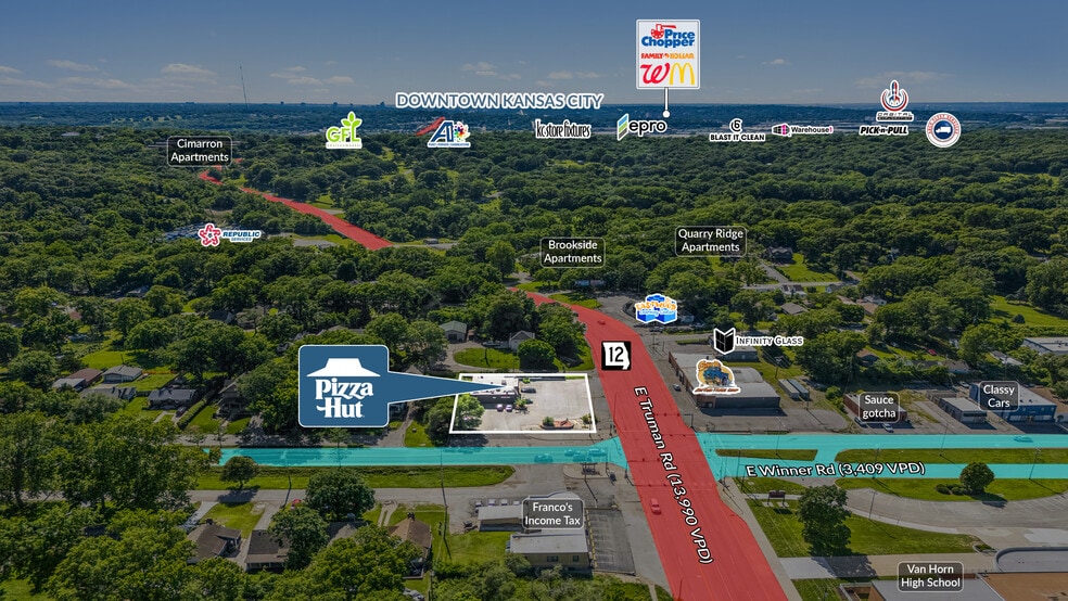 9541 E Truman Rd, Independence, MO à vendre - Photo du bâtiment - Image 2 de 5