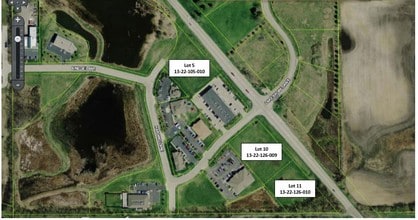Rt 14 & Lake Shore Dr, Woodstock, IL - AERIAL  map view
