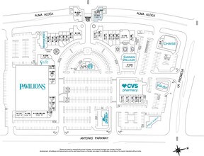 22361-22451 Antonio Pky, Rancho Santa Margarita, CA à louer Plan de site- Image 1 de 1