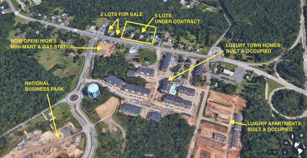 Two parcels of land on Jessup Rd portfolio of 2 properties for sale on LoopNet.ca - Building Photo - Image 1 of 3