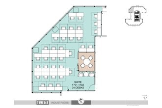 12 E 49th St, New York, NY à louer Plan de site- Image 1 de 1