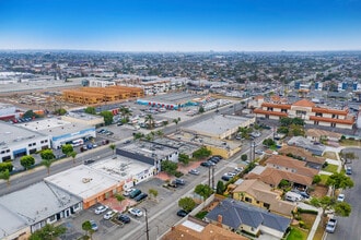 14015 Van Ness Ave, Gardena, CA - Aérien Vue de la carte
