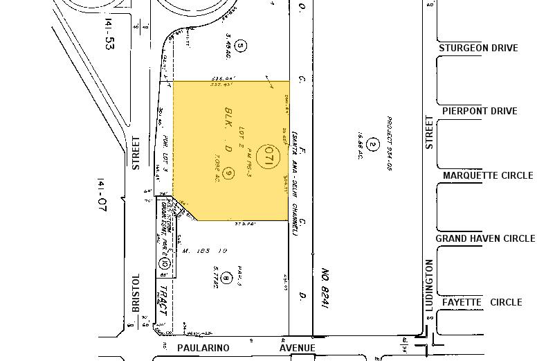3080 Bristol St, Costa Mesa, CA à louer - Plan cadastral - Image 2 de 13
