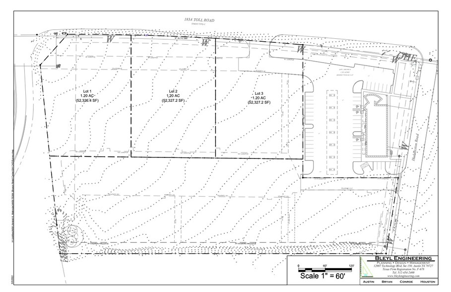 183A & Huddleston Road, Leander, TX à vendre - Plan de site - Image 1 de 1