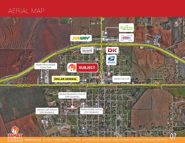 201 Kent St, Merkel, TX for sale - Building Photo - Image 3 of 9