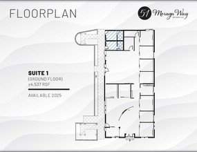 51 Moraga Way, Orinda, CA for lease Floor Plan- Image 1 of 1