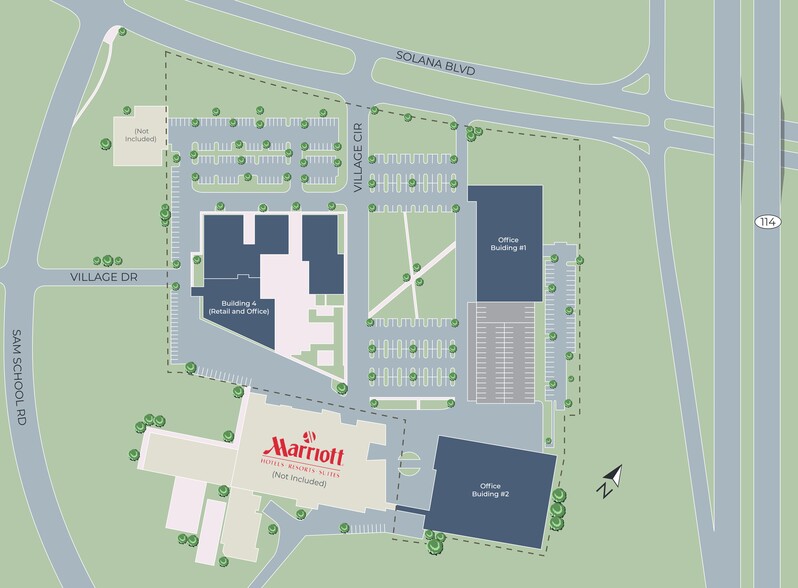 1301 Solana Blvd, Westlake, TX for lease - Site Plan - Image 1 of 42