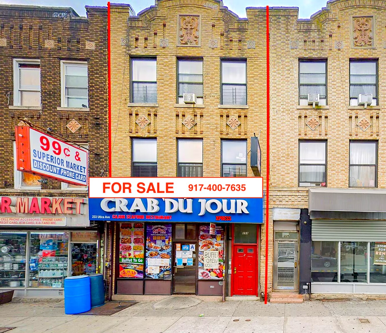 233 Utica Ave, Brooklyn, NY à vendre Photo principale- Image 1 de 25