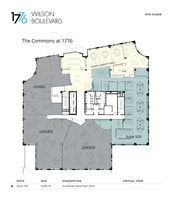 1776 Wilson Blvd, Arlington, VA à louer Plan d’étage- Image 1 de 1