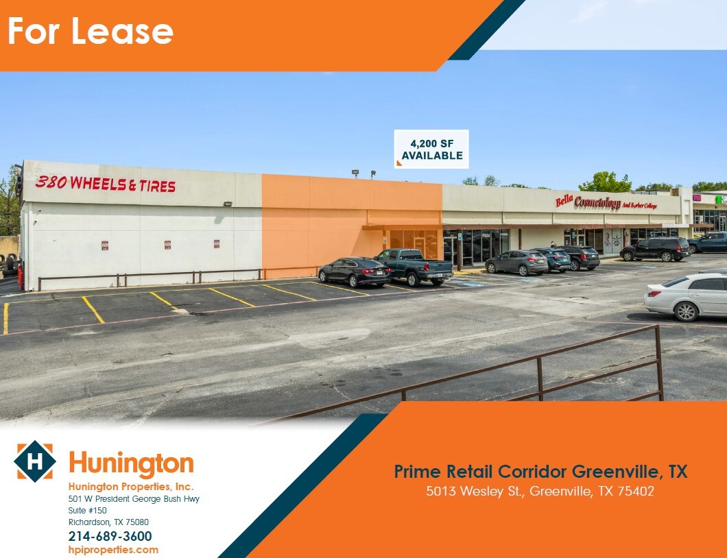 5013 Wesley St, Greenville, TX for lease Primary Photo- Image 1 of 2