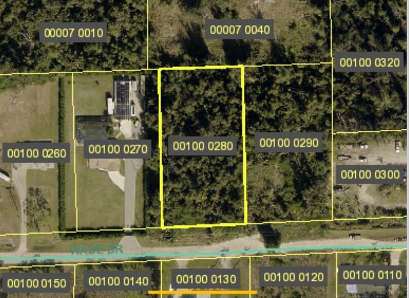1807 Wade Dr, Cape Coral, FL for sale - Site Plan - Image 2 of 4