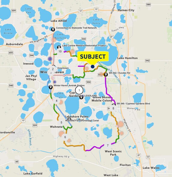 4020 Country Club rd, Winter Haven, FL à vendre - Photo du bâtiment - Image 2 de 30
