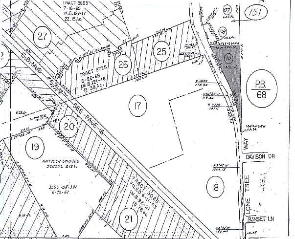 3501 Lone Tree Way, Antioch, CA for sale - Plat Map - Image 2 of 11