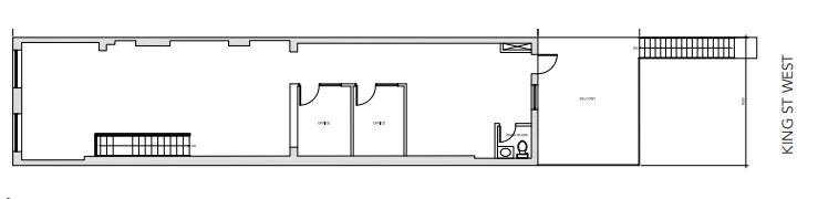 367 King St W, Toronto, ON à louer Plan d’étage- Image 1 de 1