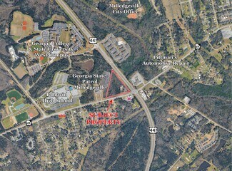 Plus de détails pour GA Highway 49 & US Highway 441, Milledgeville, GA - Terrain à vendre