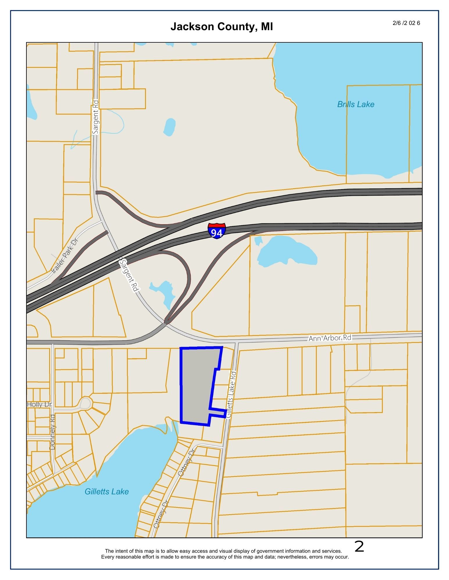 0 Ann Arbor Rd, Jackson, MI for sale Primary Photo- Image 1 of 10