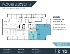 12501 Prosperity Dr, Silver Spring, MD for lease Floor Plan- Image 1 of 1