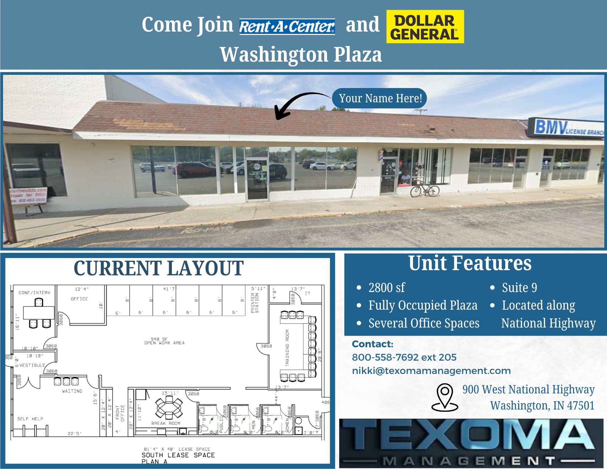 900 W National Hwy, Washington, IN for lease Primary Photo- Image 1 of 14