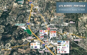 24 Winsbrook Dr, Boerne, TX - AERIAL map view - Image1